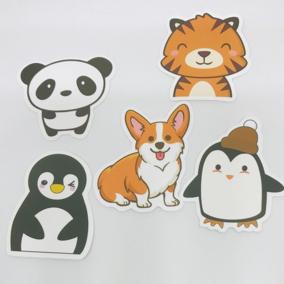 Penguin Kawaii Cute Single Decor Waterproof Accent Sticker - Picture 4 of 5
